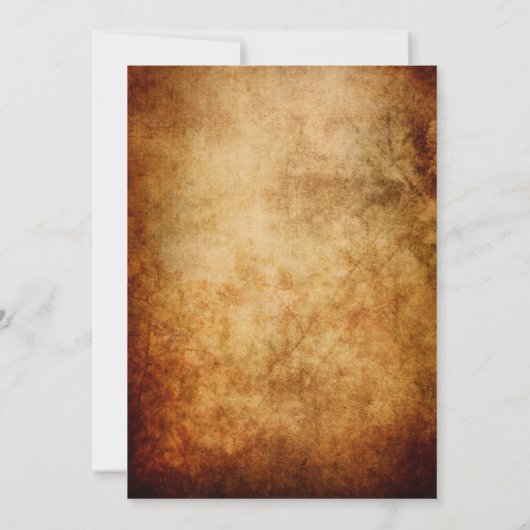 Antiek Goud Oude Wereldkaart Kaart (Achterkant)