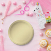 Antiek goud papieren bordje (Feest)