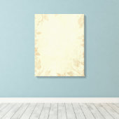 Antiek goud sinaasappelwijn canvas afdruk (Insitu (Houten vloer))