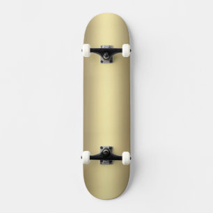 Antiek goud skateboard