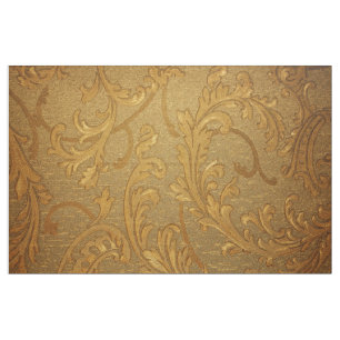 Antiek, goud, vintage, elegant damast, stof