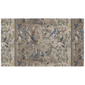 Antiek, goud, zijde, natuur, schilderen, azian, vo tafelkleed (Voorkant (Horizontaal))