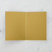 Antiek gouden bloemmotief Indiase Lac-werk zwarte Kaart (Binnen)