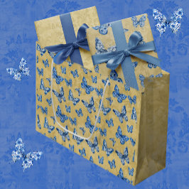  Antiek Gouden Damaskpatroon Groot Cadeauzakje