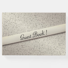 Antiek gouden glinsterend gastboek gastenboek