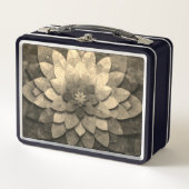 Antiek gouden mandala kunst geweven bloem (Voorkant)
