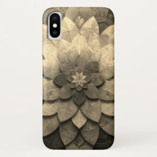 Antiek gouden mandala kunst geweven bloem Case-Mate iPhone case