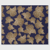 Antiek gouden Roos (LG) Motif Wrapping Paper Cadeaupapier (Vlak)