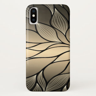 Antiek gouden verlofpatroon Case-Mate iPhone case