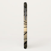 Antiek gouden verlofpatroon Case-Mate iPhone case (Achterkant/links)