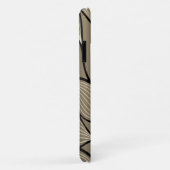 Antiek gouden verlofpatroon Case-Mate iPhone case (Achterkant/rechts)