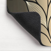 Antiek gouden verlofpatroon muismat (Hoek)