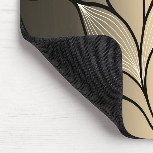 Antiek gouden verlofpatroon muismat (Hoek)