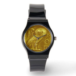 ANTIEK goudgeel Horloge