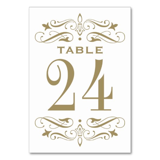  Antiek goudhuwelijk Kaart (Voorkant)