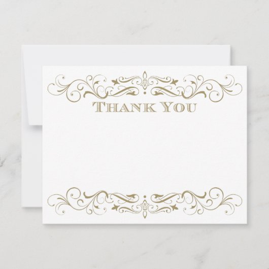 Antiek goudhuwelijk Notitiekaartje (Voorkant)