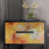 Antiek goudkleurig Marokkaans patroonontkoppelings Tissuepapier