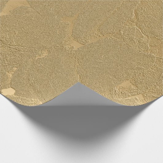 Antiek goudoliestijl 1 omslagpapier cadeaupapier (Hoek)