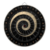 Antiek goudspiraal dartbord (Voorkant)