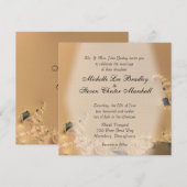 Antiek goudweddenschappen kaart (Voorkant / Achterkant)