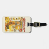 Antiek Grand Fete Fair Poster Bagagelabel (Voorkant horizontaal)