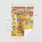 Antiek Grand Fete Fair Poster Golfhanddoek (Insitu)