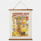 Antiek Grand Fete Fair Poster Hangend Wandkleed (Voorkant)