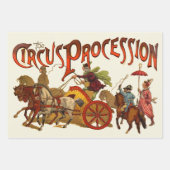 Antiek Grand Fete Fair Poster Inpakpapier Vel (Voorkant 2)