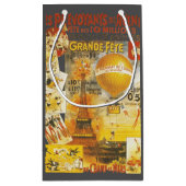 Antiek Grand Fete Fair Poster Klein Cadeauzakje (Achterkant)