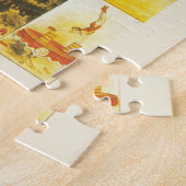 Antiek Grand Fete Fair Poster Legpuzzel (Zijkant)