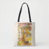 Antiek Grand Fete Fair Poster Tote Bag (Voorkant)