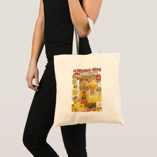 Antiek Grand Fete Fair Poster Tote Bag (Voorkant (product))