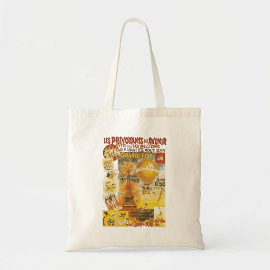 Antiek Grand Fete Fair Poster Tote Bag (Voorkant)