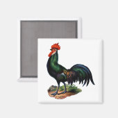 Antiek-Green-feestrooster Magneet (Voorkant / Achterkant)