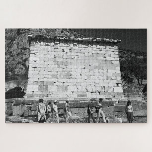 Antiek Griekenland Delphi Athenische schatkist Legpuzzel