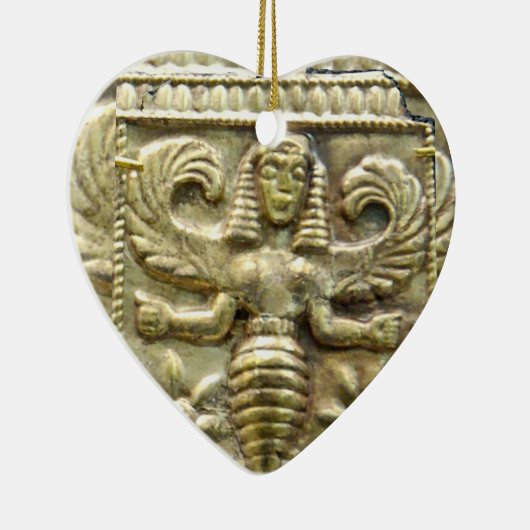 ANTIEK GRIEKS HONEY IS GODESS KERAMISCH ORNAMENT (Rechts)