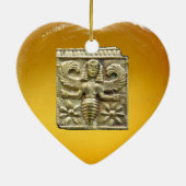 ANTIEK GRIEKS HONEY IS GODESS KERAMISCH ORNAMENT (Achterkant)