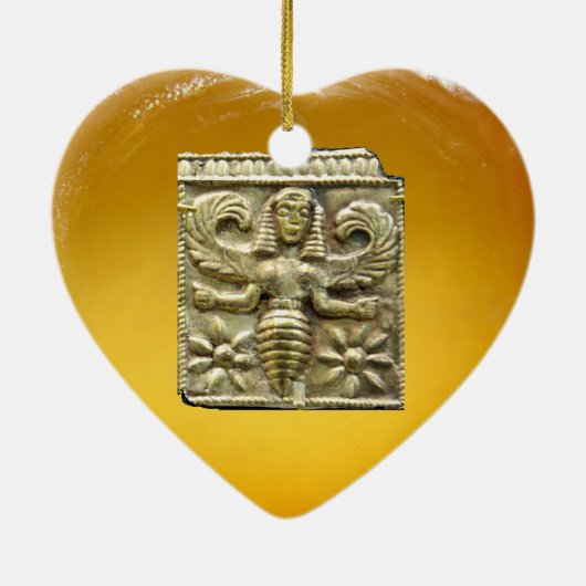 ANTIEK GRIEKS HONEY IS GODESS KERAMISCH ORNAMENT (Achterkant)