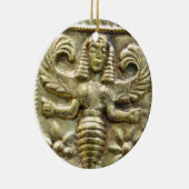 ANTIEK GRIEKS HONEY IS GODESS KERAMISCH ORNAMENT (Rechts)