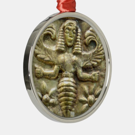 ANTIEK GRIEKS HONEY IS GODESS METALEN ORNAMENT (Rechts)