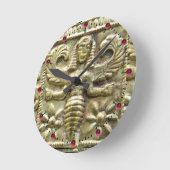 ANTIEK GRIEKS HONEY IS GODESS RONDE KLOK (Hoek)