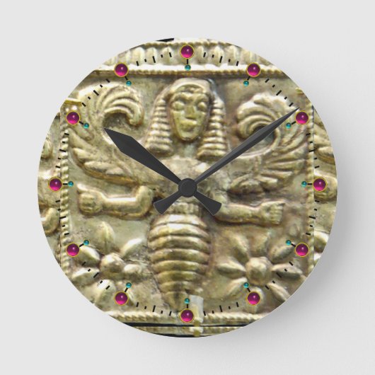 ANTIEK GRIEKS HONEY IS GODESS RONDE KLOK (Voorkant)