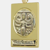 ANTIEK GRIEKS HONEY IS GODESS VERGULD BANNER ORNAMENT (Links)