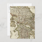 Antiek Griekse kaart (Voorkant / Achterkant)