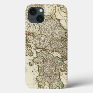 Antiek Griekse kaart Case-Mate iPhone Case