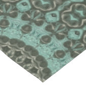 Antiek groene mandala patroon ontwerp tafelkleed (Gekanteld)