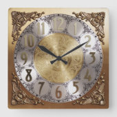 Antiek grootvaders klok (Voorkant)