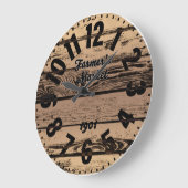 Antiek grootwinkelbedrijven grote klok (Hoek)