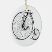  Antiek grote fiets Keramisch Ornament (Rechts)