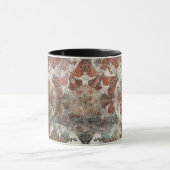 Antiek Grunge  Oud handgemaakt woltapijt Sh Mok (Midden)